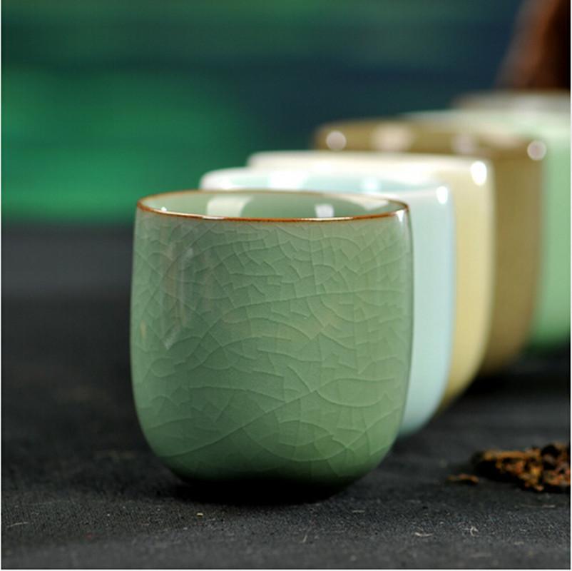 Crackle Glaze Coffee Cup