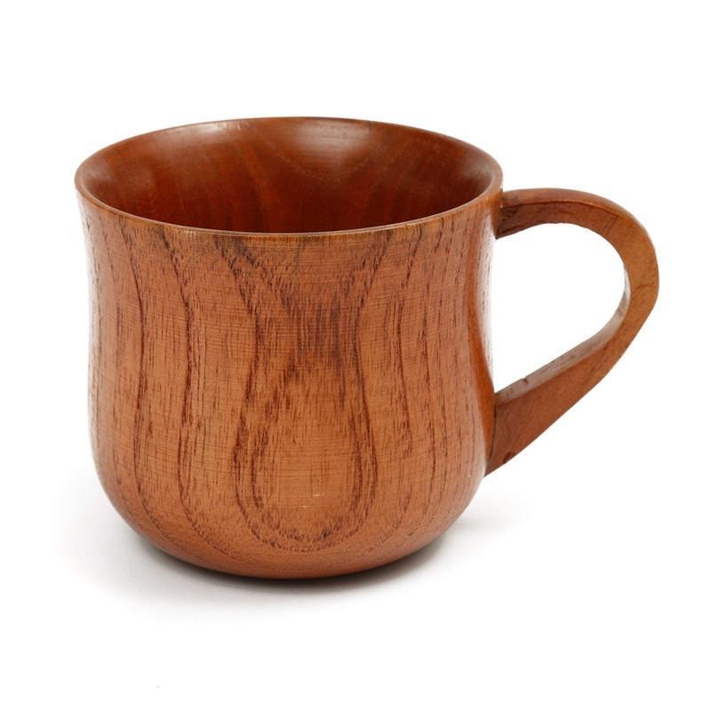 Primitive Natural Wooden Coffee Mug