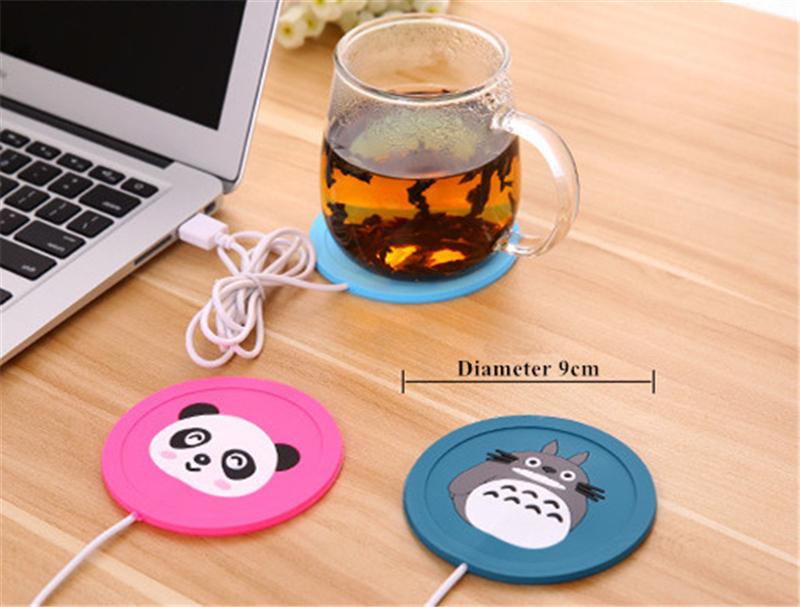 Cartoon USB Coffee Warmer Coaster