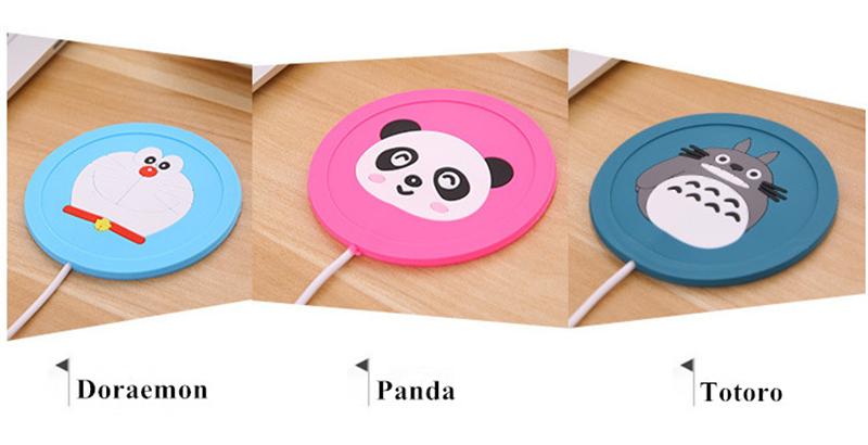 Cartoon USB Coffee Warmer Coaster