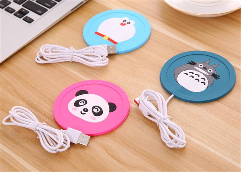 Cartoon USB Coffee Warmer Coaster