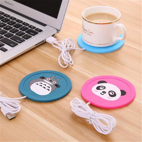 Cartoon USB Coffee Warmer Coaster