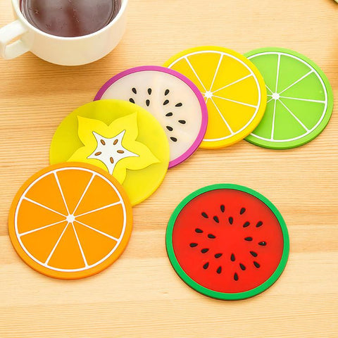 Creative Fruits Inspired Cup/Mug Coasters