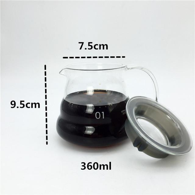 Glass Espresso/Coffee Server